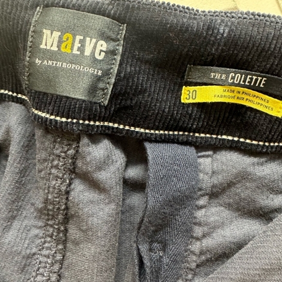 Maeve by Anthropologie Wide Leg Collette Corduroy Pants | Size 30 - Picture 4 of 4